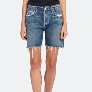 AGOLDE Remi mid length shorts